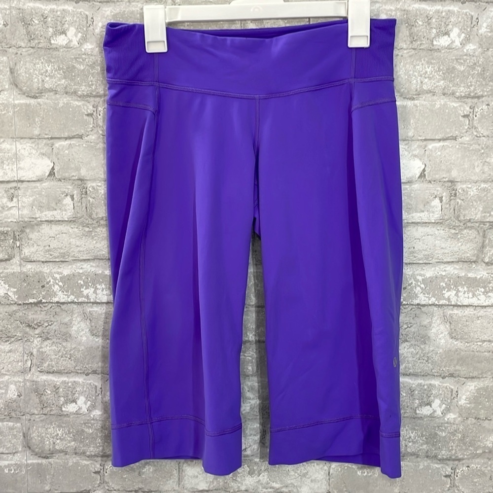 Lululemon Clam Digger II Power Purple